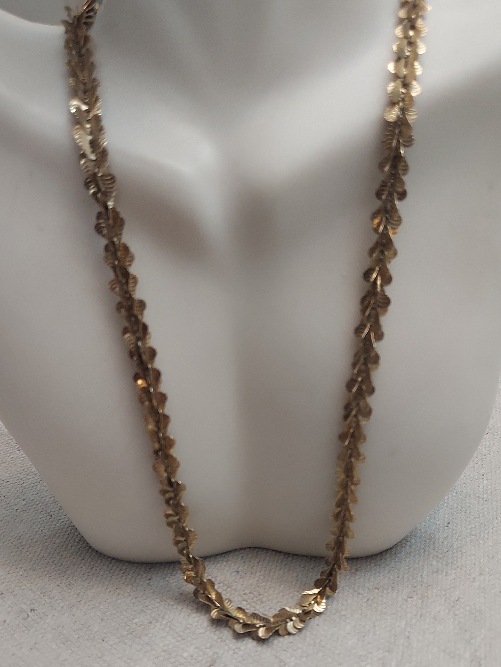 Leaf Necklace Sterling Silver, Gold Plated Necklace.